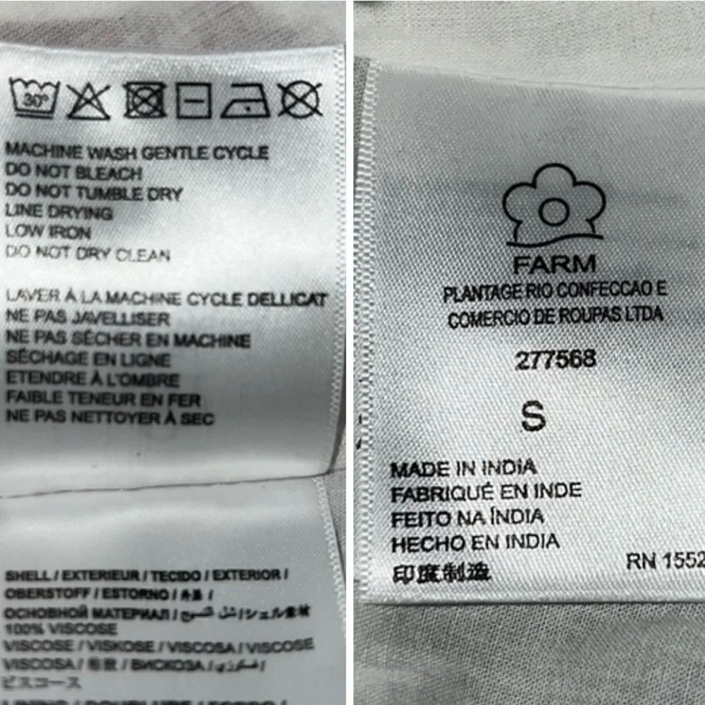 NWT Farm Rio Anthropologie Farm Rio Luana Maxi Dress Small - Picture 15 of 16